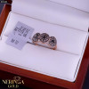 Rose gold women's ring #65083