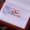 Rose gold women's ring #65203