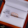Rose gold women's ring #67937