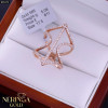 Rose gold women's ring #65273