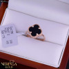 Rose gold women's ring #65175