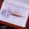Rose gold women's ring #65156