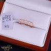 Rose gold women's ring #65327