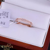 Rose gold women's ring #65394