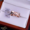 Rose gold women's ring #65319