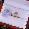 Rose gold women's ring #65297