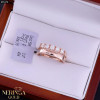Rose gold women's ring #65278