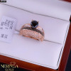 Rose gold women's ring #65405