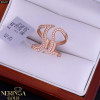 Rose gold women's ring #65427