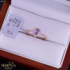 Rose gold women's ring #65433