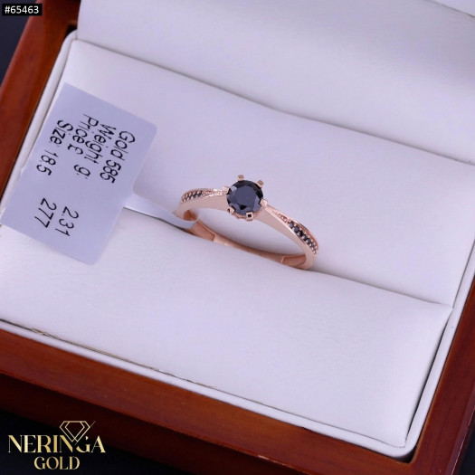 Rose gold women's ring #65463
