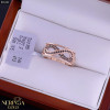 Rose gold women's ring #65460