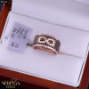 Rose gold women's ring #65520