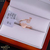 Rose gold women's ring #67429