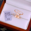 Rose gold women's ring #60027
