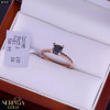 Rose gold women's ring #65507