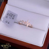 Rose gold women's ring #65506