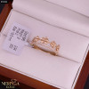 Rose gold women's ring #59906