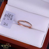 Rose gold women's ring #65464