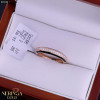 Rose gold women's ring #65508