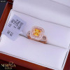 Rose gold women's ring #65453