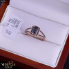 Rose gold women's ring #65503