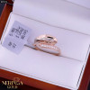 Rose gold women's ring #65572