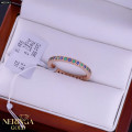 Rose gold women's ring #65542