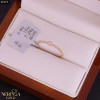 Rose gold women's ring #64876
