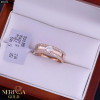 Rose gold women's ring #65576