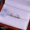 White gold women's ring #65554