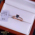 Rose gold women's ring #65580
