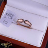 Rose gold women's ring #65628