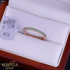 Rose gold women's ring #65643