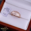 Rose gold women's ring #65703