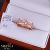 Rose gold women's ring #65721
