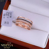 Rose gold women's ring #65727