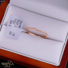 Rose gold women's ring #67244