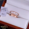 Rose gold women's ring #65725