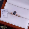 Rose gold women's ring #65733