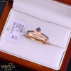 Rose gold women's ring #59900