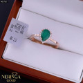 Rose gold women's ring #65765