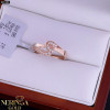 Rose gold women's ring #65383