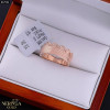 Rose gold women's ring #67594