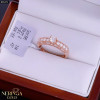 Rose gold women's ring #65471