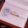 Rose gold women's ring #60011