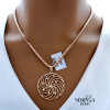 Rose gold pendant #61512 Rose gold pendant #61512