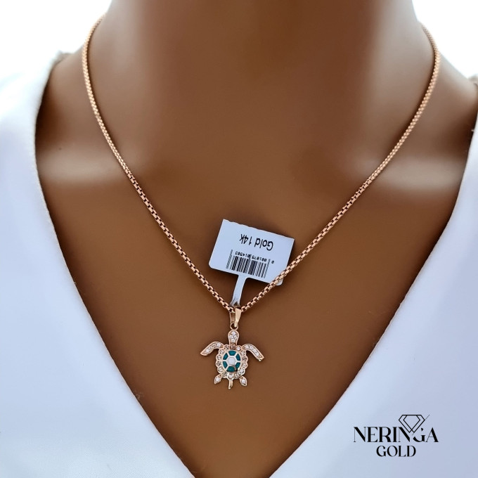 Rose gold pendant #58975 Rose gold pendant #58975