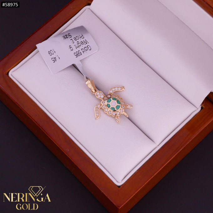 Rose gold pendant #58975 Rose gold pendant #58975
