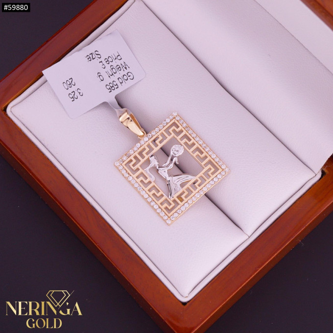 Rose gold zodiac sign pendant #59880 Rose gold zodiac sign pendant #59880